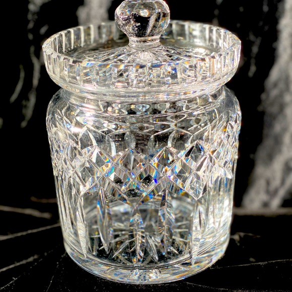 Waterford Accents Waterford Crystal Lismore Large Biscuit Barrel